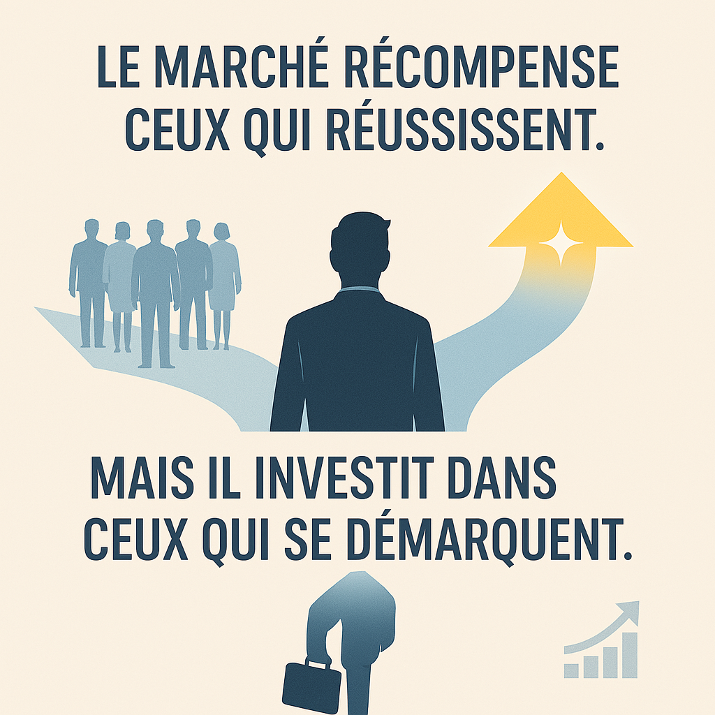 Le marché récompense